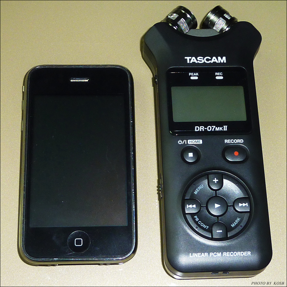 바람따라 :: Tascam dr-07MK2 녹음기와 방풍스크린
